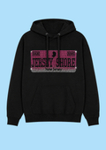 Jersey Shore Rhinestone Pink Plate Hoodie