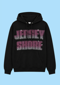 Jersey Shore Pink Rhinestone hoodie