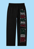 Jersey Shore Italian Rhinestone Sweatpants