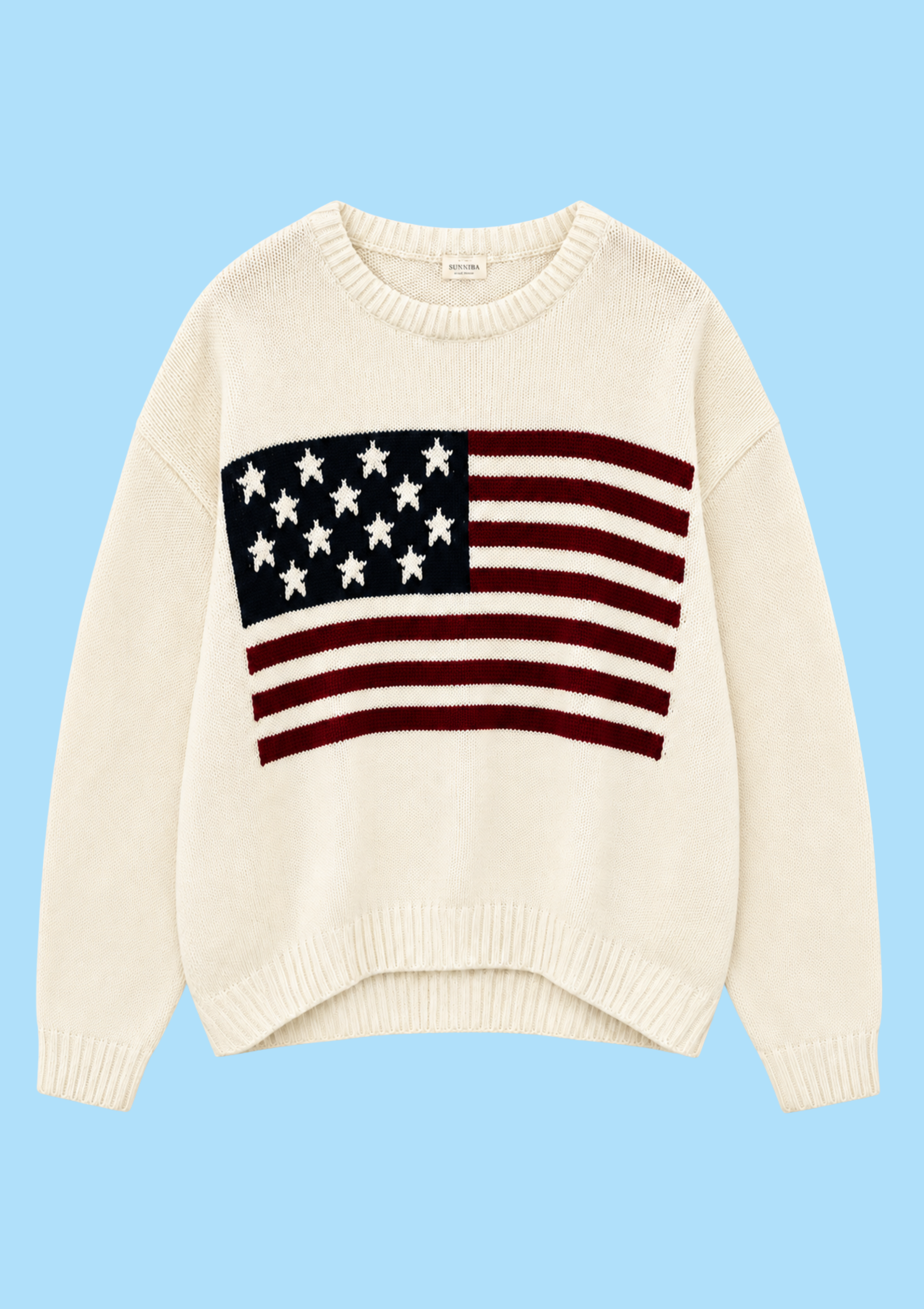USA knitted Crewneck