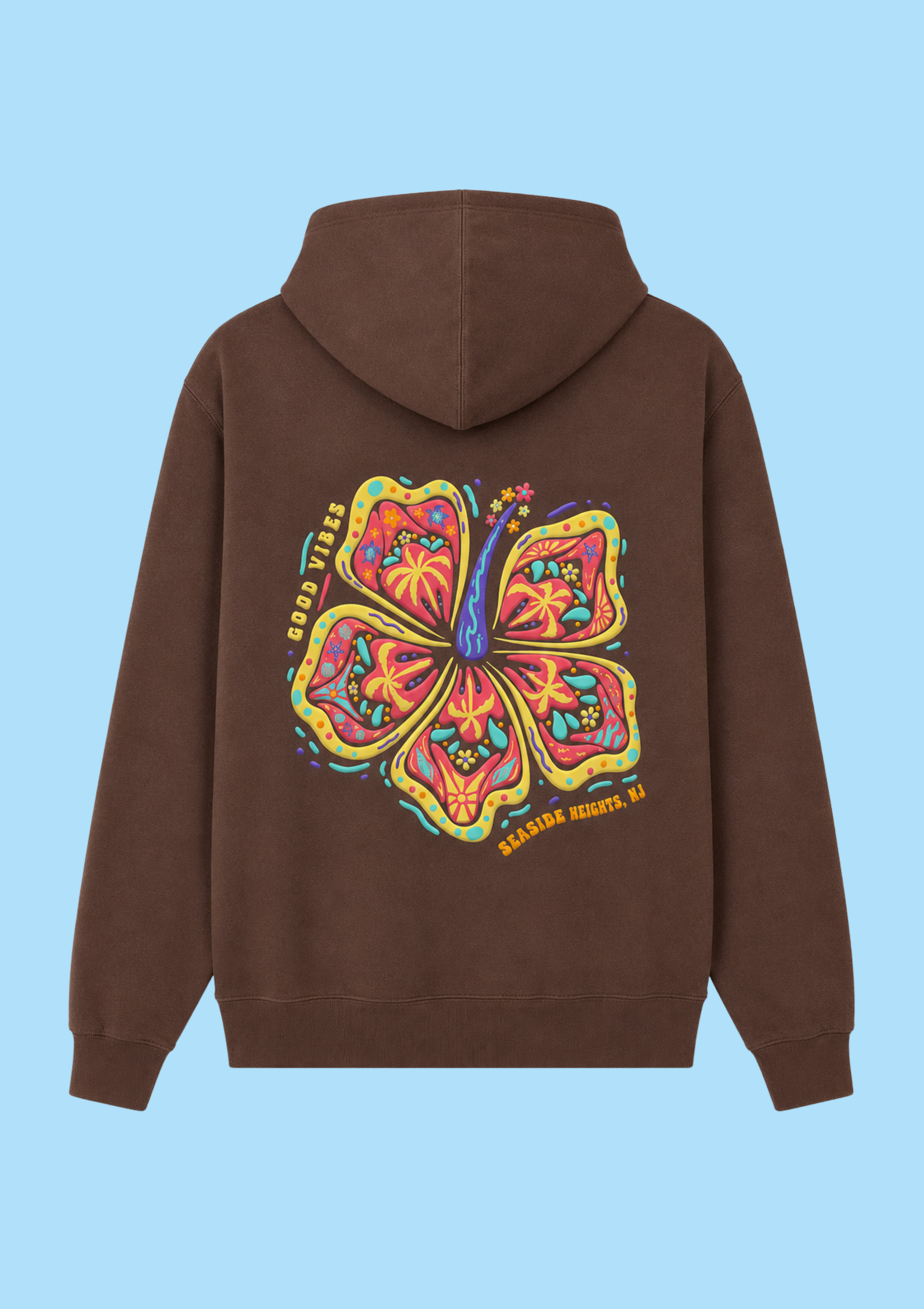 Hibiscus Lounge Hoodie