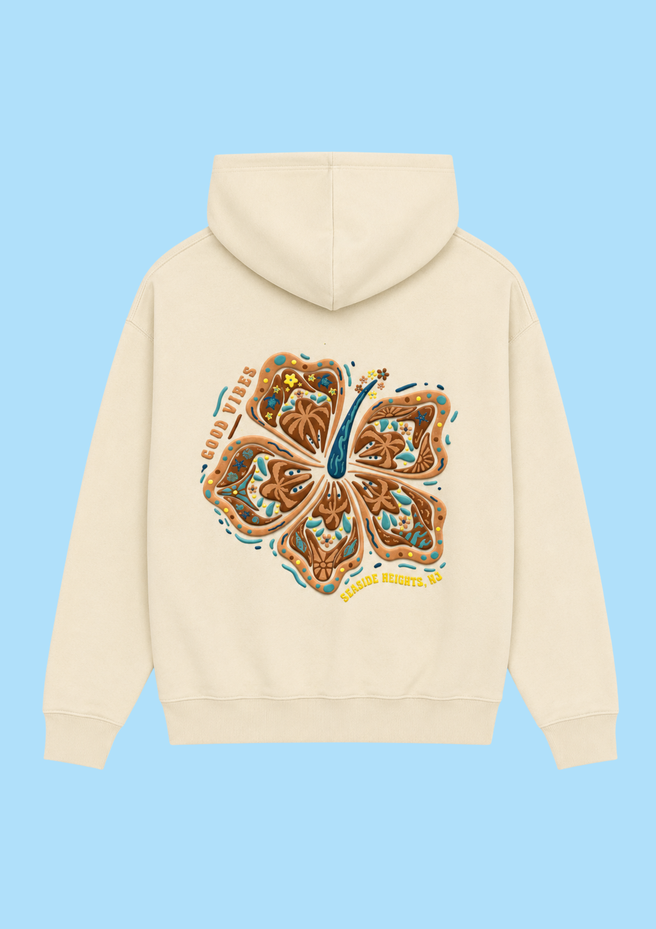 Hibiscus Lounge Hoodie
