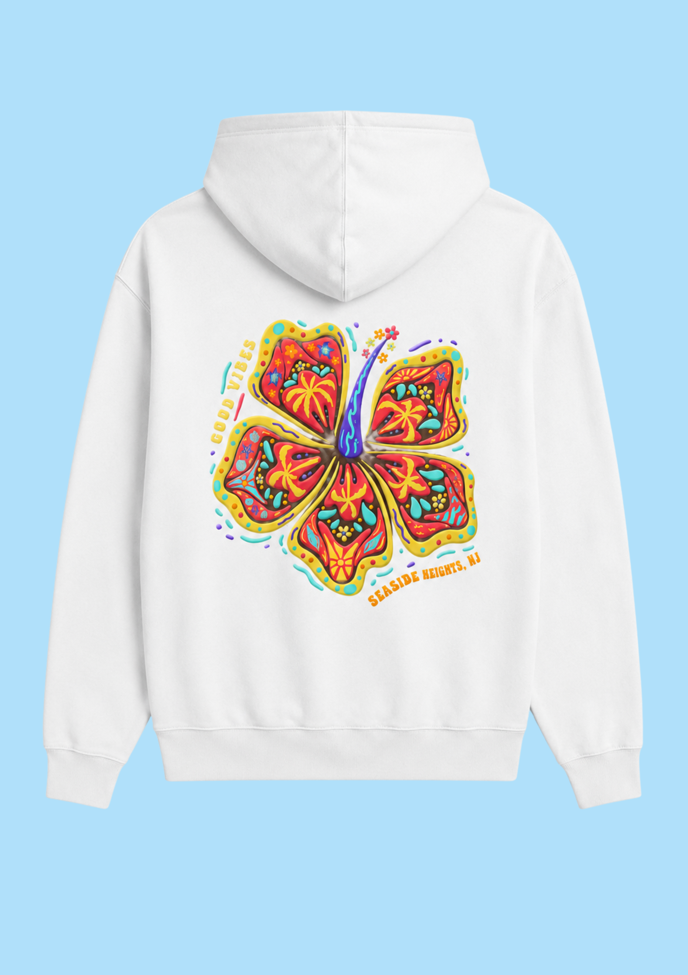 Hibiscus Lounge Hoodie