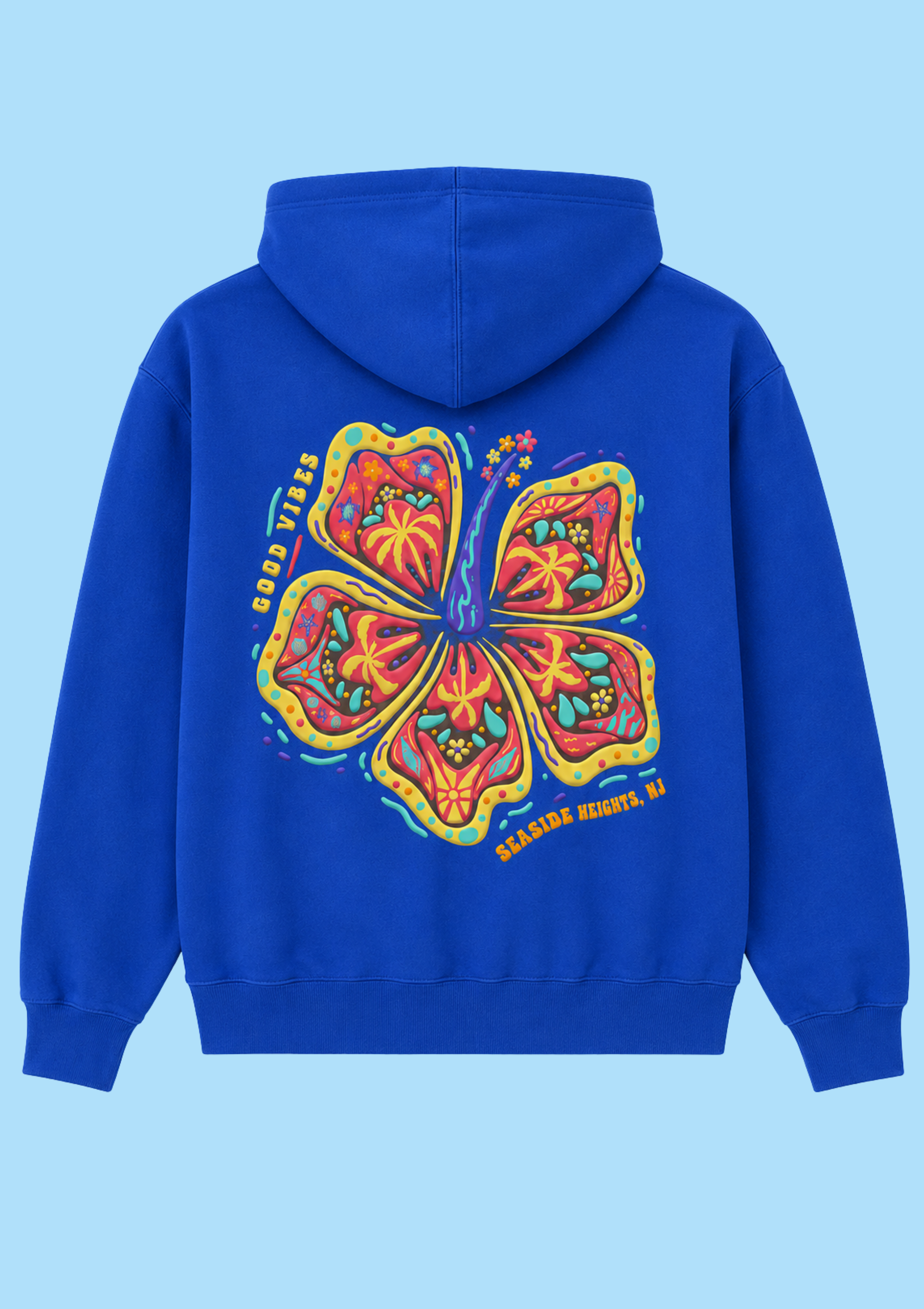 Hibiscus Lounge Hoodie