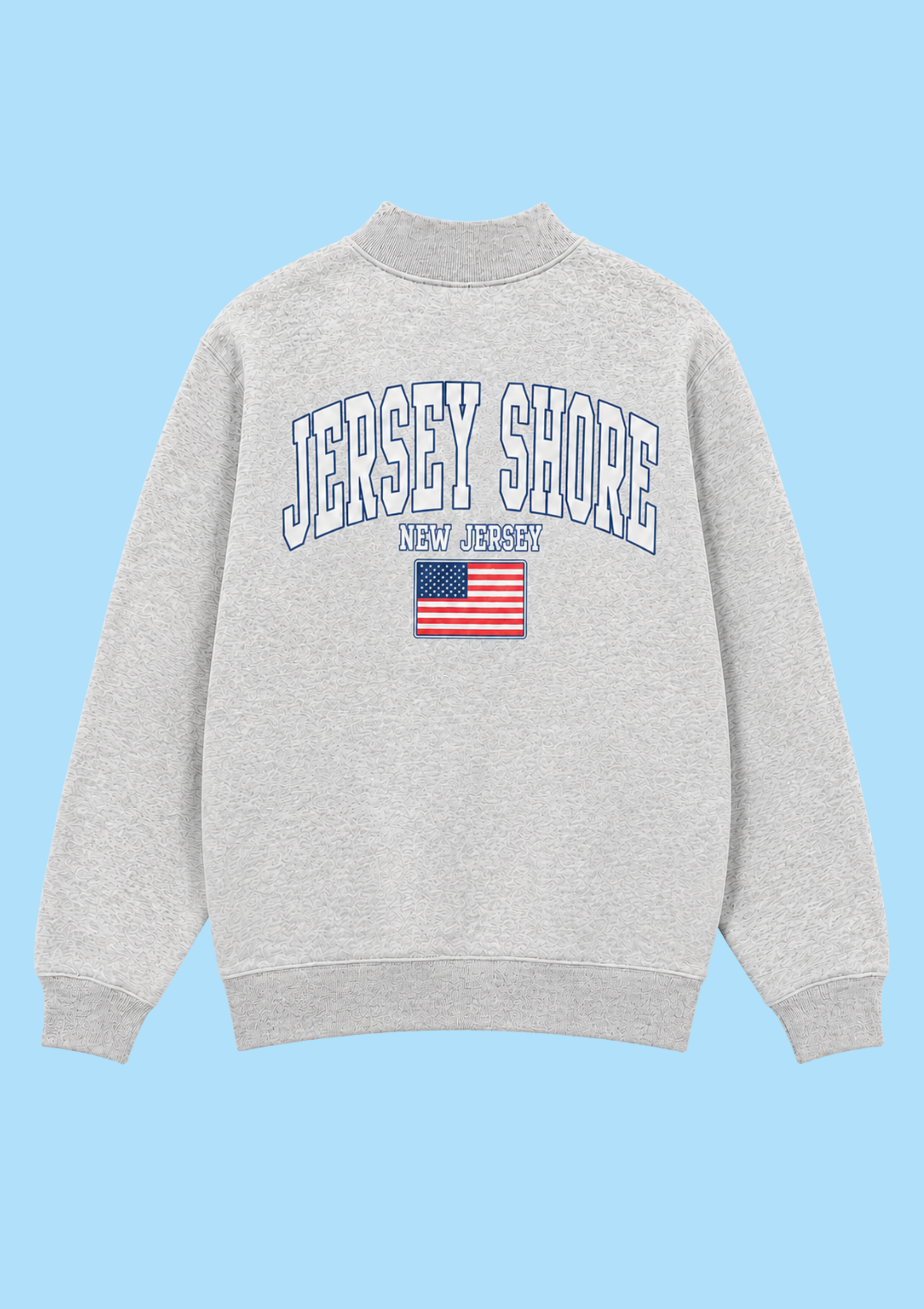 Jersey Shore USA Mockneck
